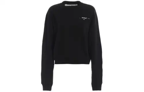 OFF WHITE Sweatshirt, Regular Fit Women's Black