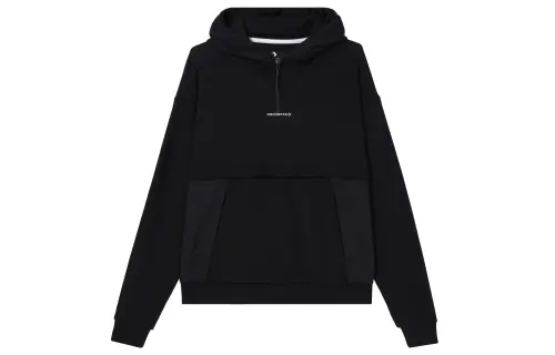 Converse Wordmark Pullover Hoodie Sweatshirt Women's Black