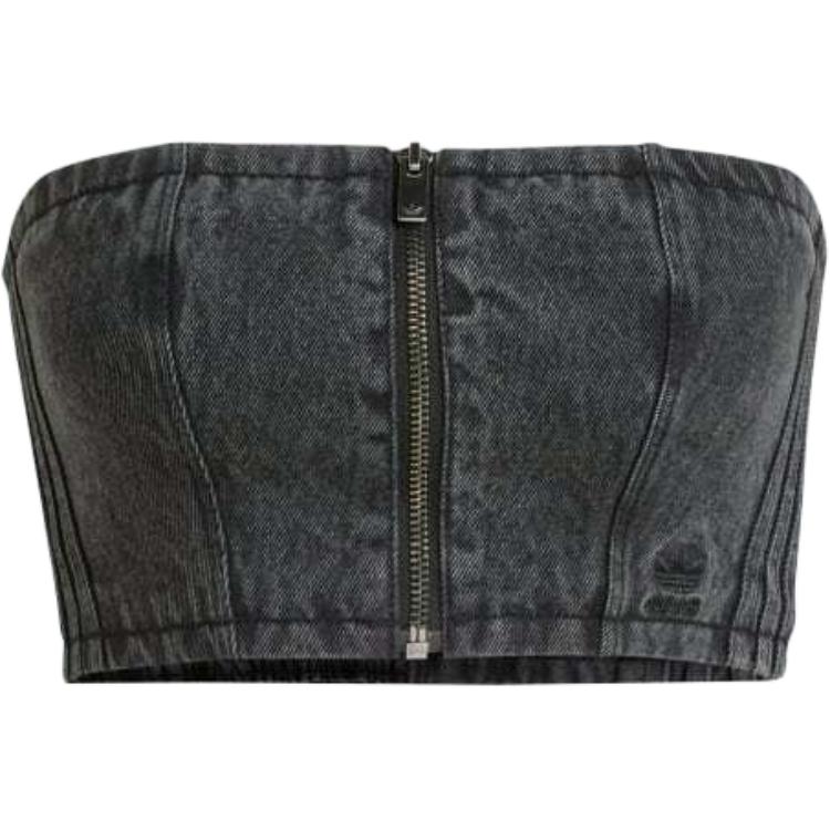 Adidas Originals ADILENIUM Strapless Top Women's Black