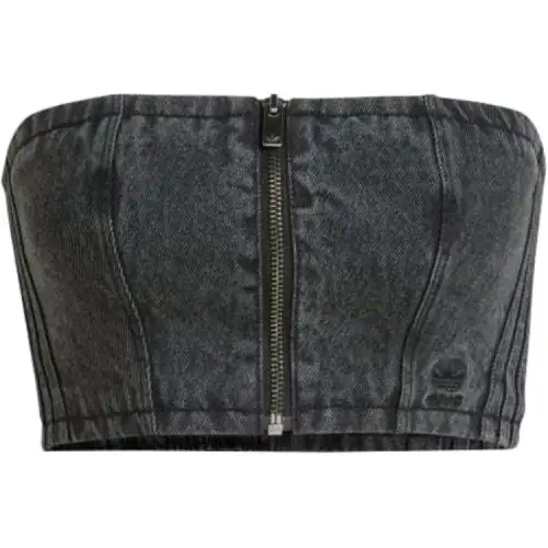 Adidas Originals ADILENIUM Strapless Top Women's Black