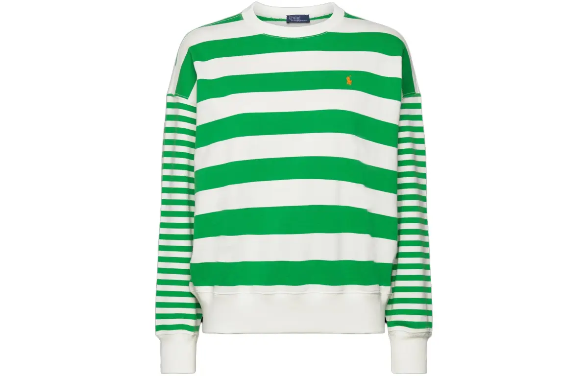 Polo Ralph Lauren Polo Pony Striped Sweatshirt