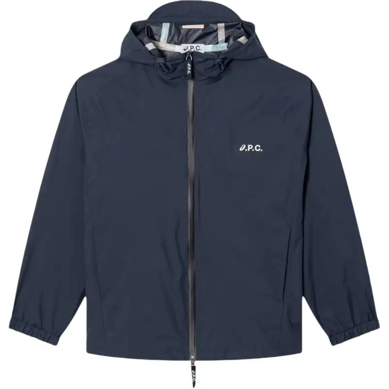 ASICS X Apc Meadow Jacket Dark Navy Blue