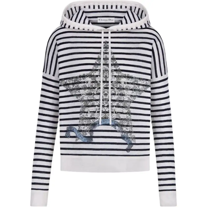 DIOR FW24 Sweatshirt Women's Marine Blue