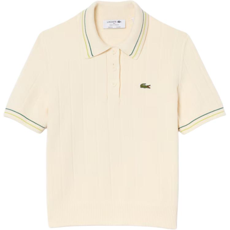 Женская футболка LACOSTE AF2620-I84 (белая)