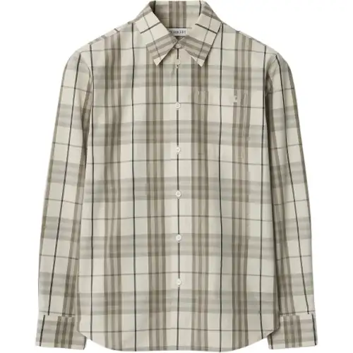 Burberry Classic Check Button-Up Top