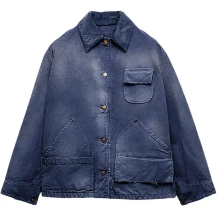 Prada washed canvas jacket