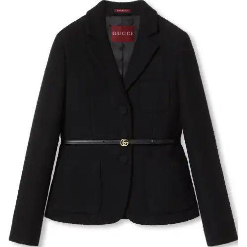 GUCCI SS25 Jackets & Coats Women's Black