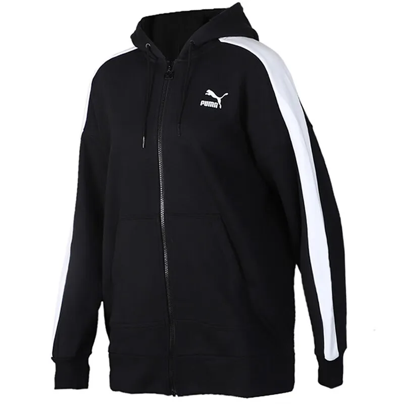 PUMA Jackets Women's Black Hooded Moderate Other