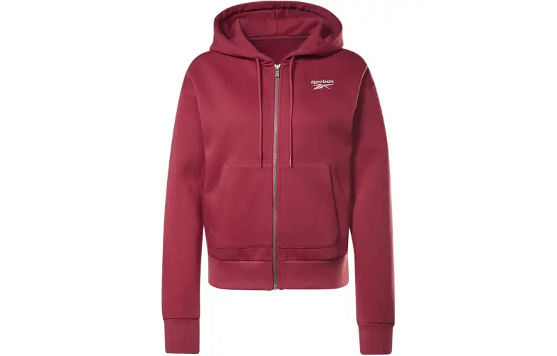 Reebok Identity Zip Up Sweatshirt Women's Red