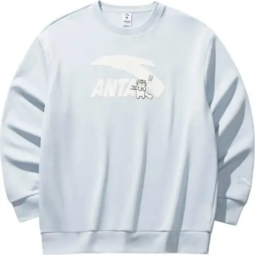 Anta Life Collection Sweatshirt Women's Light Bright Blue