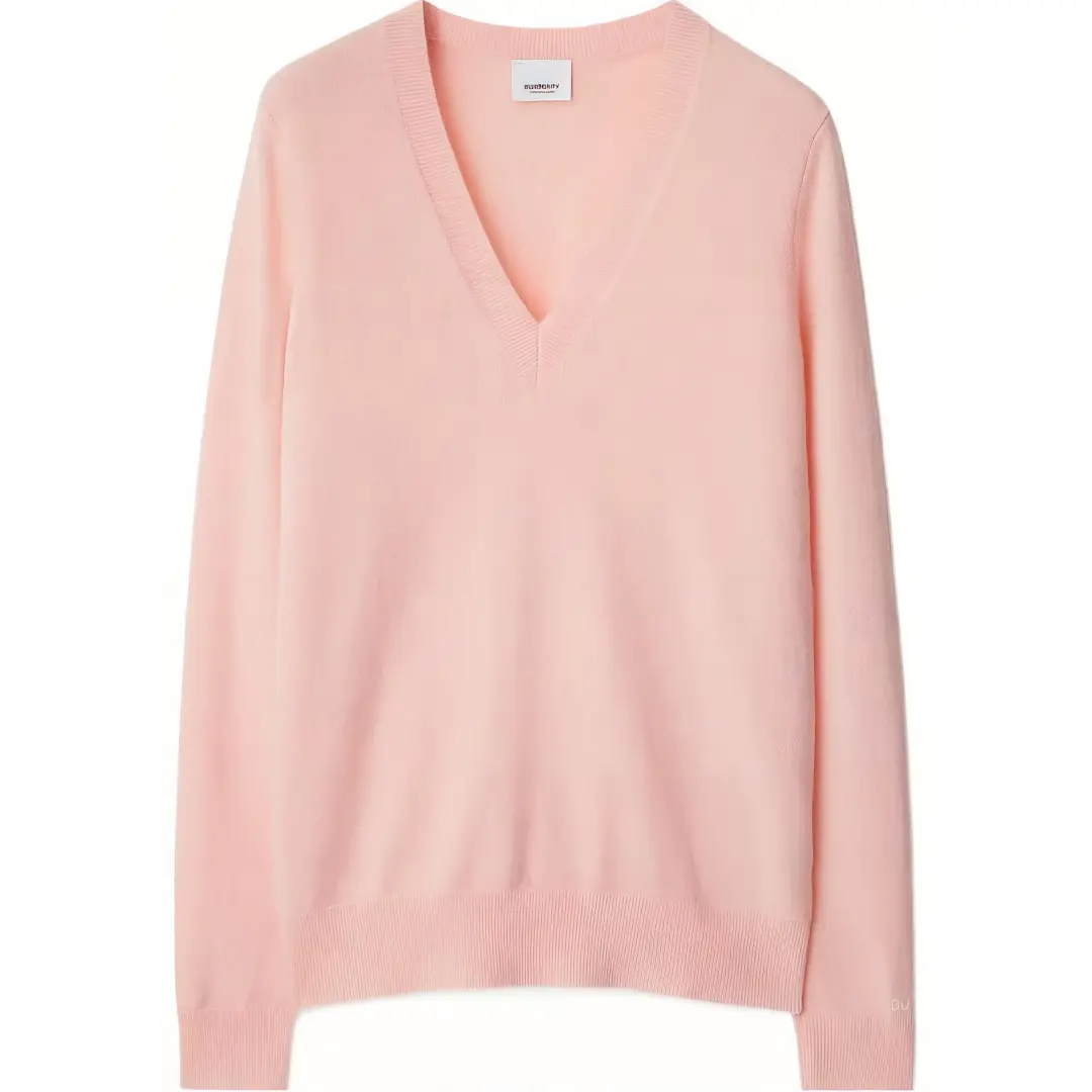 Burberry SS24 Cashmere Sweater Women's Pink
