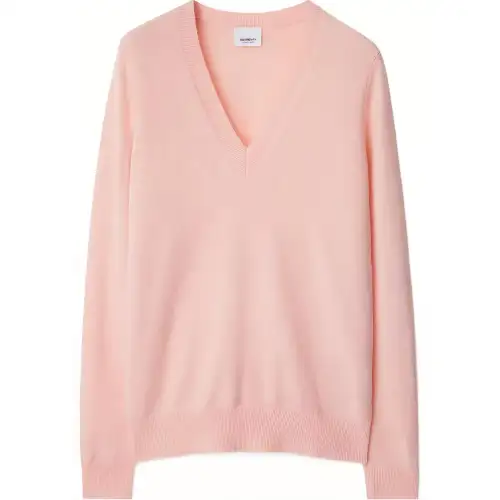 Burberry SS24 Cashmere Sweater Women's Pink