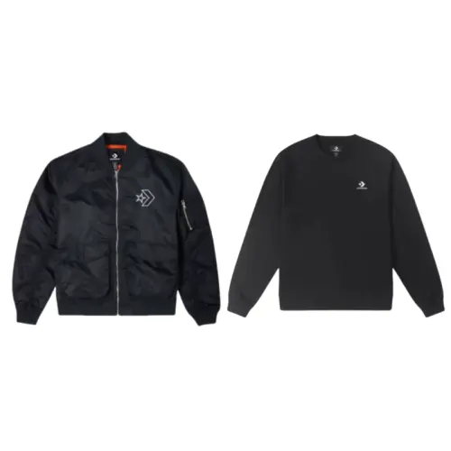 Converse Casual Sportswear Unisex Black