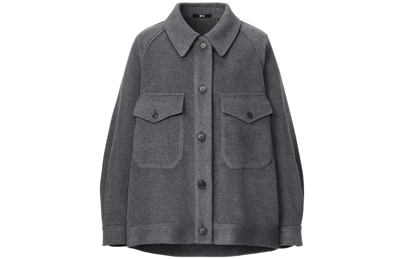 UNIQLO X Clare Waight Keller Jackets & Coats Women's Lead Gray