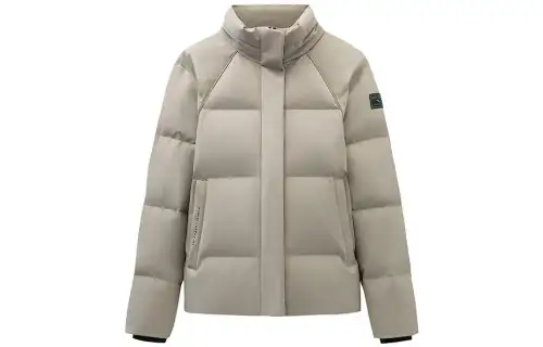 ANTA Variety Training Collection Down Jackets Women's Charlotte Gray Stand Collar Moderate Down Jacket