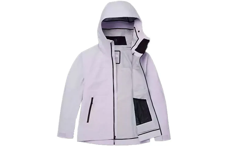 THE NORTH FACE Jackets Women's Light Purple Hooded Moderate Other