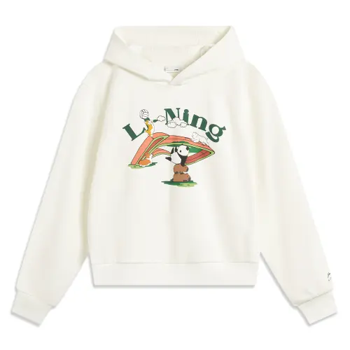 Li Ning Sports Life Collection Sweatshirt Women's Ivory