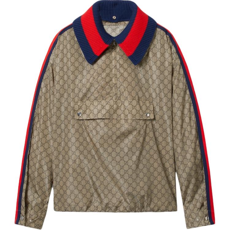 GUCCI Lido Jackets & Coats Women's Beige