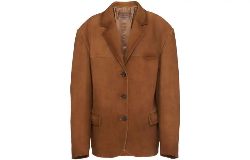 PRADA Jackets Women's Brown Moderate