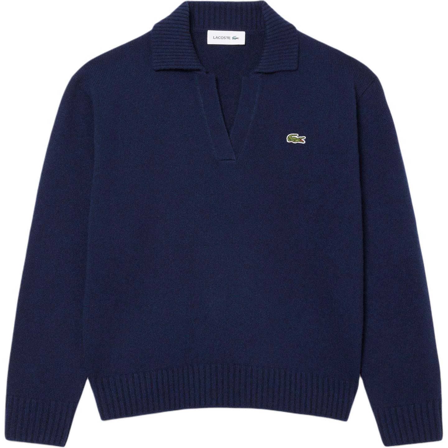 Женский свитер LACOSTE (военно-морской синий)