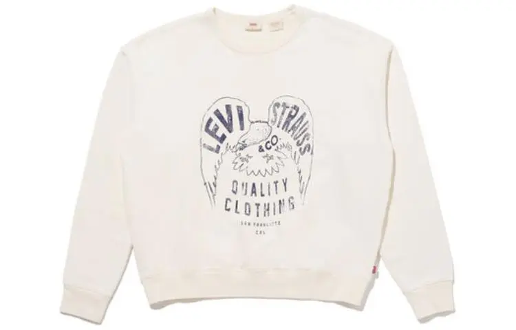 Levi's Sweatshirt Women's White