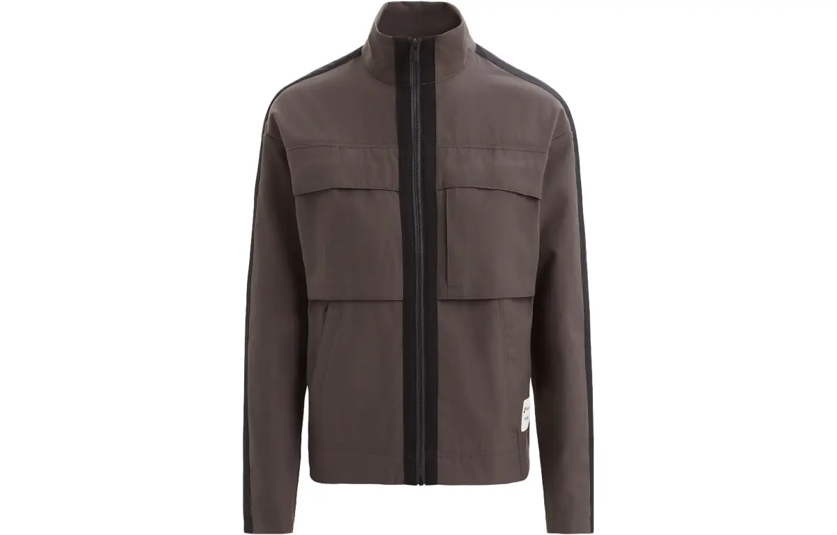 Timberland X ICEBREAKER Jackets Women's Brown Stand Collar Moderate