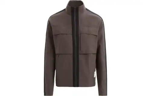 Timberland X ICEBREAKER Jackets Women's Brown Stand Collar Moderate Other