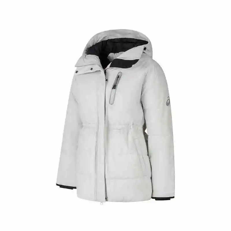 Asics Down Jacket Women's Gray White