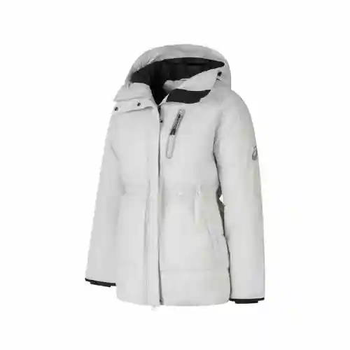 Asics Down Jacket Women's Gray White