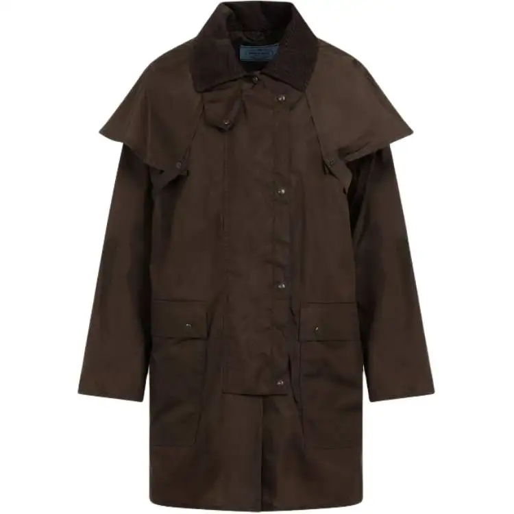 Prada corduroy-collar storm jacket