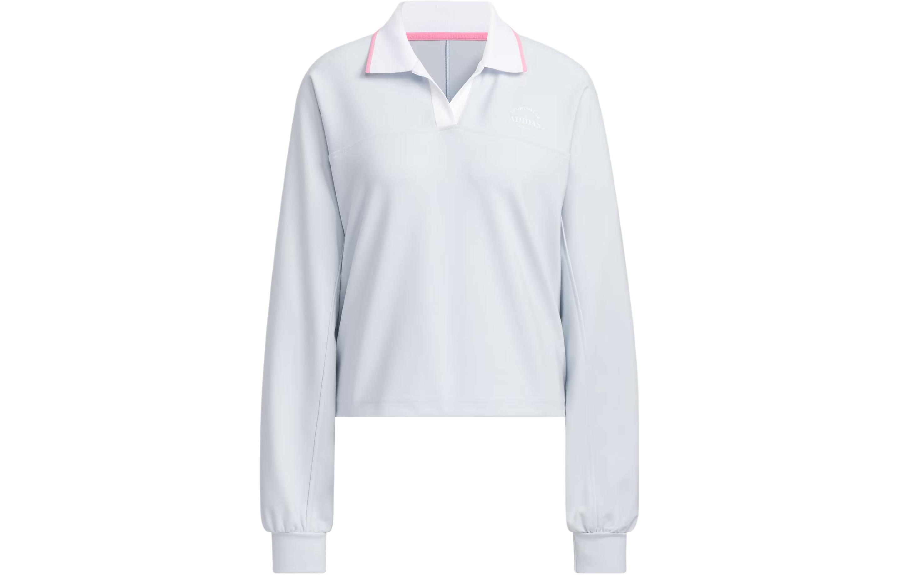Женское худи adidas Verbiage Crew Jacket (голубое)