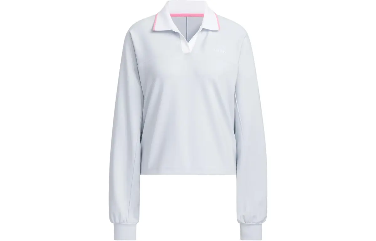 Adidas Verbiage Crew Jacket Sweatshirt Women's Light Blue