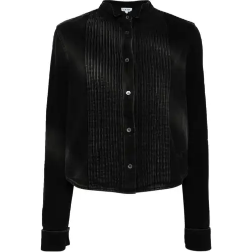 LOEWE Button Up Pleated Shirt