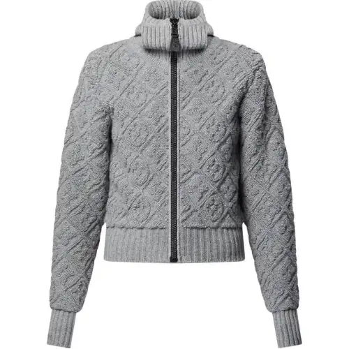 Lv Monogram Toweling Hoodie