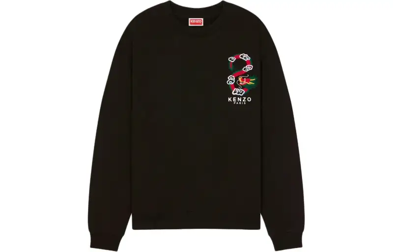 KENZO Sweatshirts Women's Crew Neck Moderate Regular