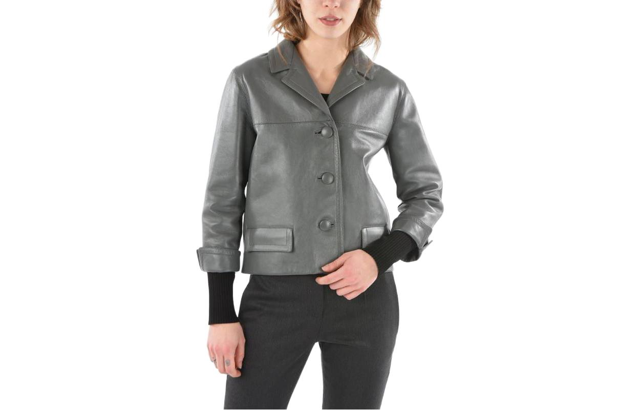 PRADA SS21 Jackets & Coats Women's Silver