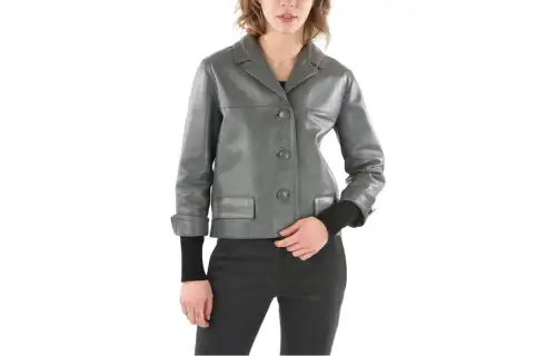 PRADA SS21 Jackets & Coats Women's Silver