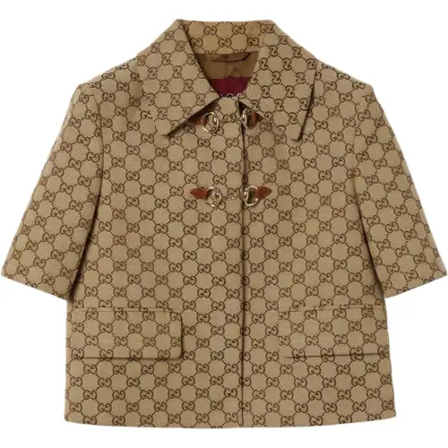 GUCCI Monogrammed Short Sleeve Shirt