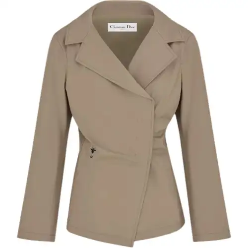 DIOR Jackets & Coats Women's Olive