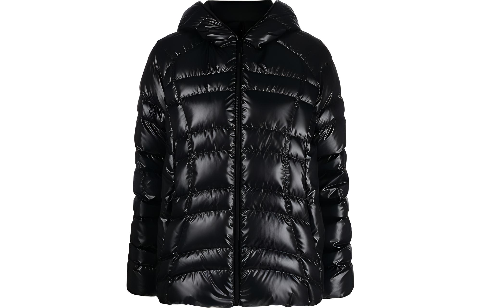 Женский пуховик Moncler Narlay (черный)