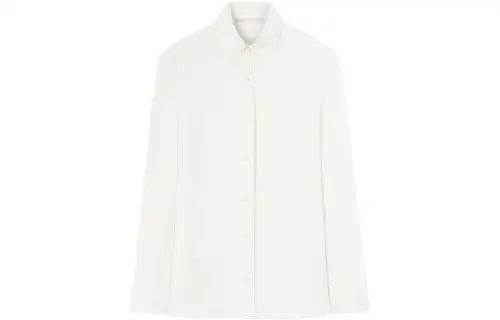 Palm Angels monogram-jacquard silk shirt