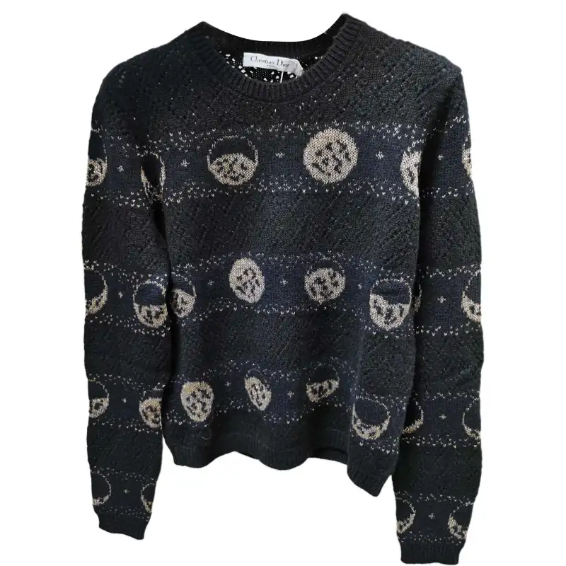 DIOR Cashmere Sweater Women's Blue