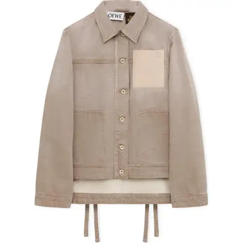 LOEWE Paula's Ibiza Workwear Jacket 'Beige'
