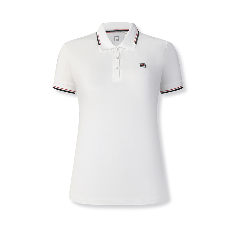Женская футболка Fila Athletics TENNIS Polo (молочно-белое поло)