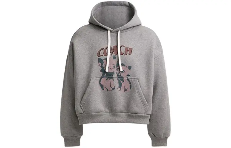 COACH x LIL NAS X DROP FW23 Sweatshirt Women's Heather Gray