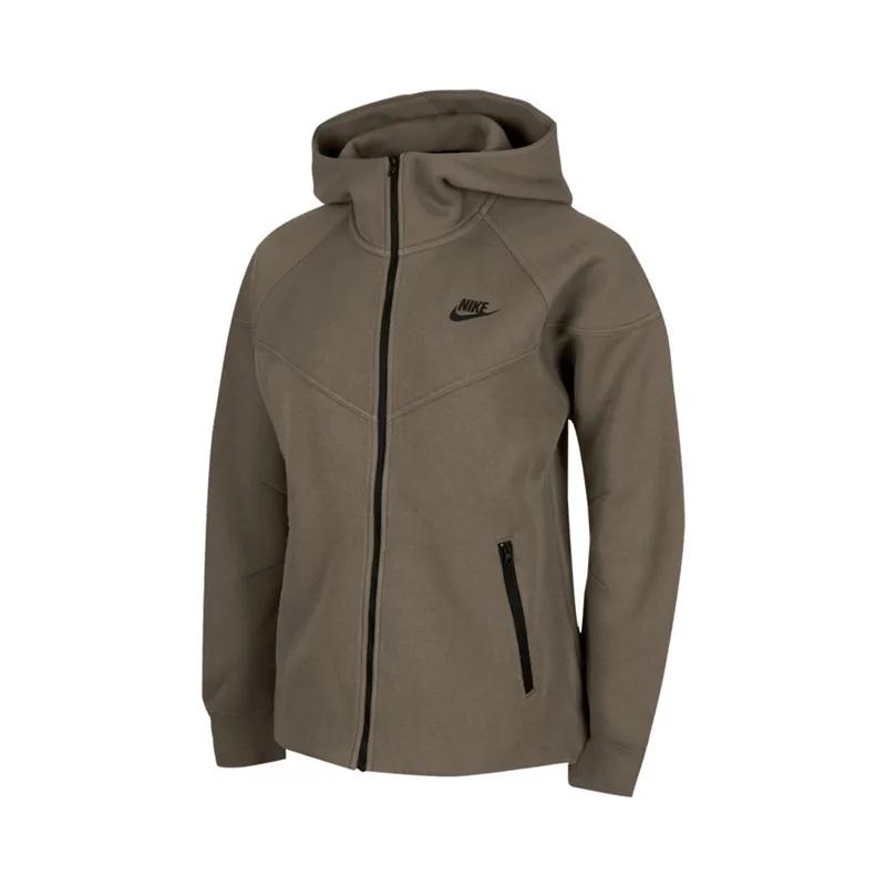 Nike AS W NSW TCH FLC WR FZ HDY Jacket Women's Brown