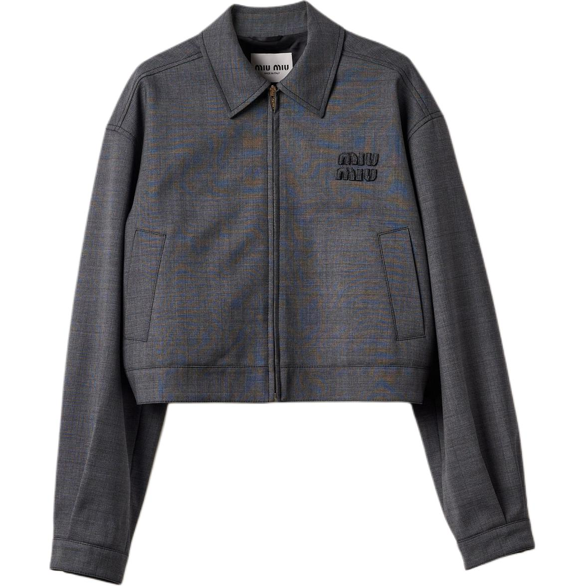 MIU MIU Prince Of Wales Check Jacket