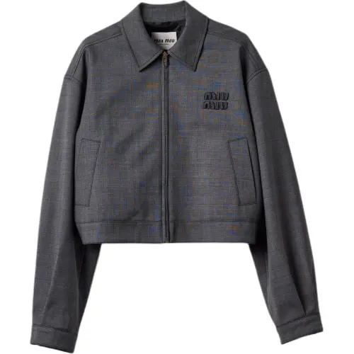 MIU MIU Prince Of Wales Check Jacket