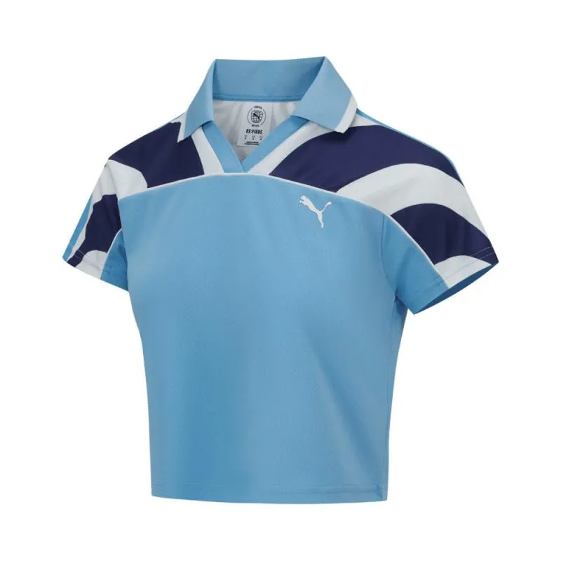 PUMA Polo Shirts Women's Blue Moderate