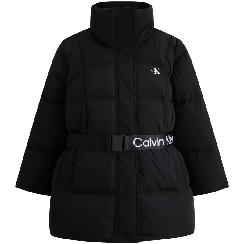 Calvin Klein Belted Puffer Jacket